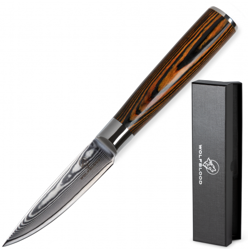 Damastmesser Küchenmesser Set Damast Küchenmesser Set Santoku Damastmesser Set Chefmesser Set Kochmesser Set Wolfblood